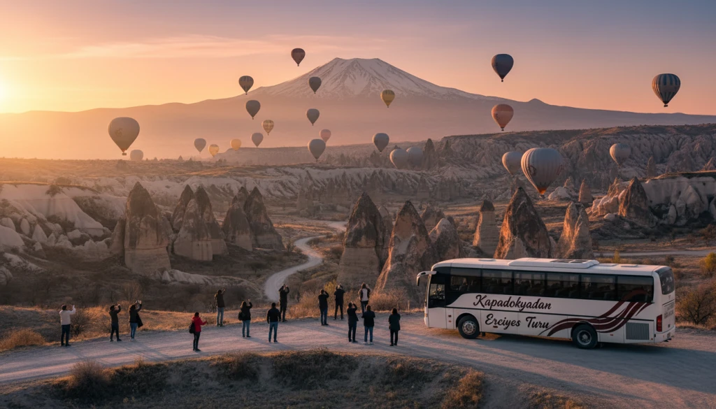 Kapadokya'dan Erciyes Kayak Turu