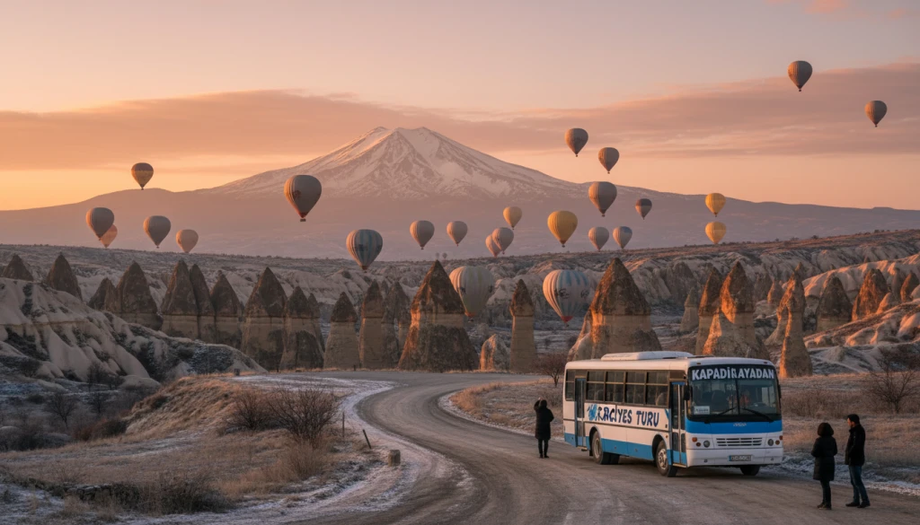 Kapadokya'dan Erciyes Kayak Turu