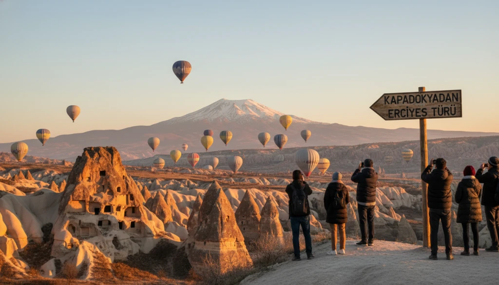 Kapadokya'dan Erciyes Kayak Turu