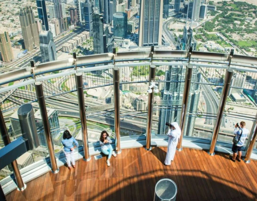 Burj Khalifa 124. Kat + Dubai Akvaryumu - Non-Prime Saatler
