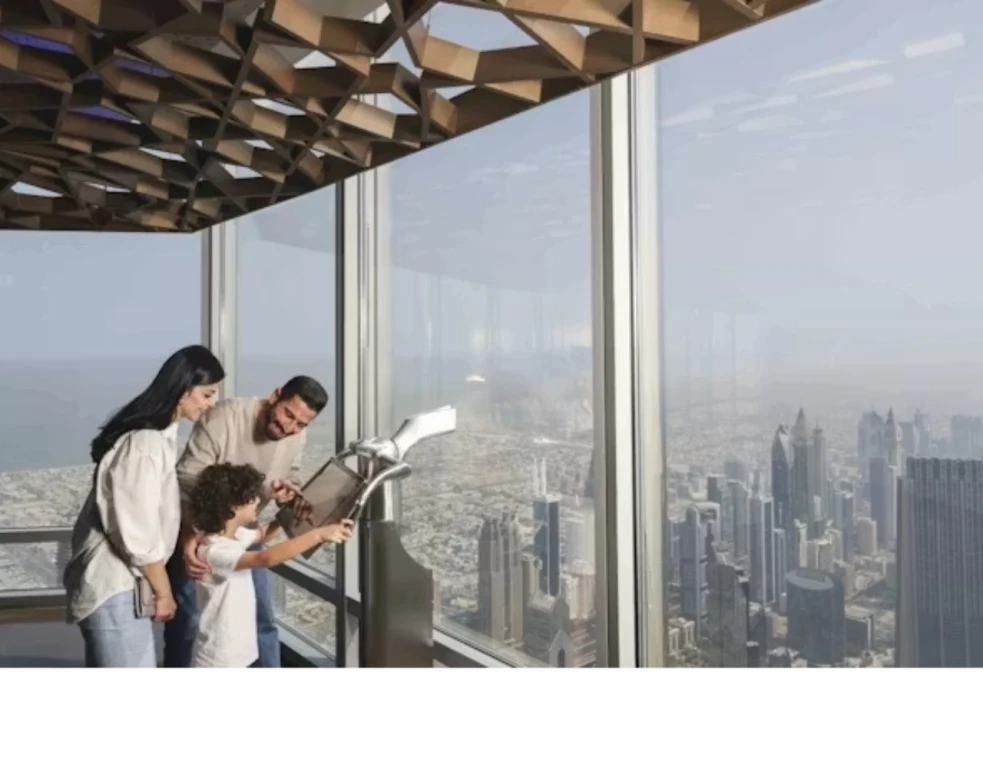 Burj Khalifa 124. Seviye + Kafe - Non-Prime Saat