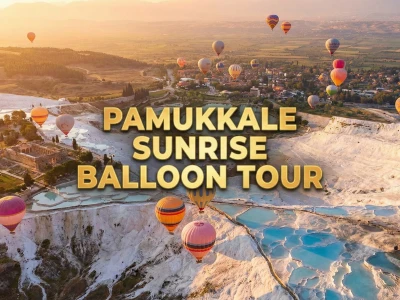 Tour in pallone all'alba di Pamukkale