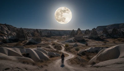 Kaan ile Kapadokya Dolunay Yürüyüşü Her Gece