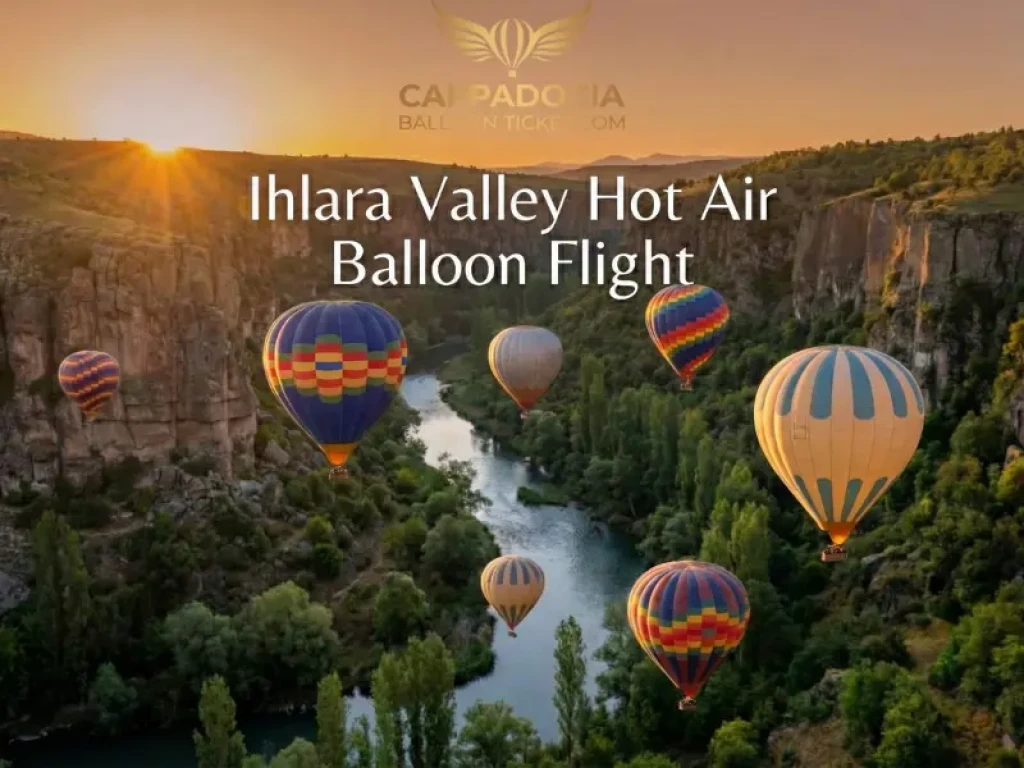 Ihlara Vadisi Sıcak Hava Balonu Uçuşu – Güneşin Doğuşu Deneyimi
