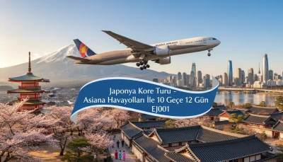 Japonya Kore Turu - Asiana Havayolları İle  10 Gece 12 Gün