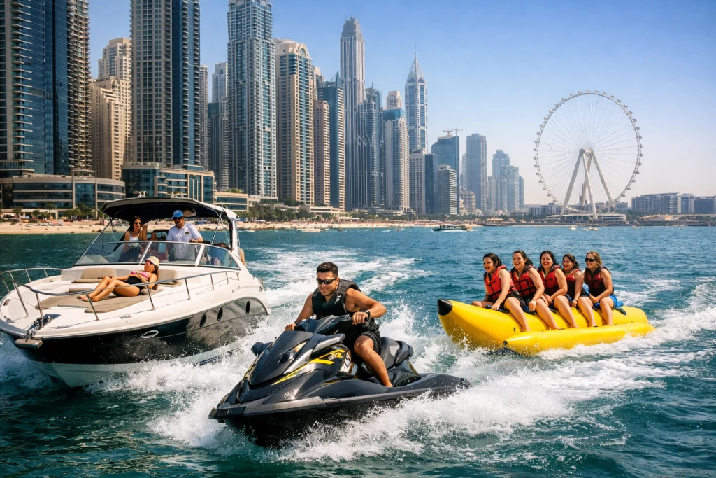 3 SAATLİK LÜKS YAT TURU+2 ADET 30 DAKİKALIK JETSKİ+BANANA