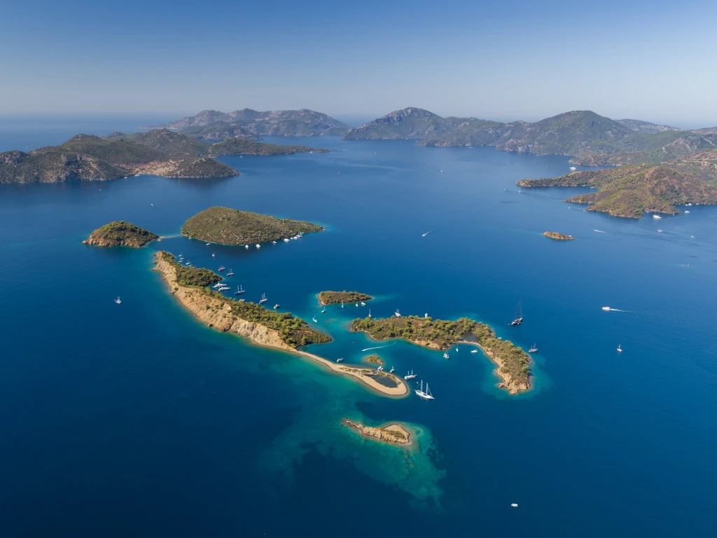 Cruise de 4 zile cu guletul de la Marmaris la Fethiye: Aventură pe Riviera Turkă