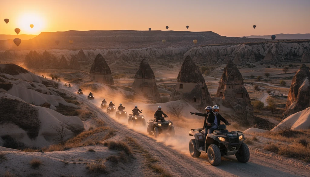 Cappadocia ATV Tour ( 1 Hour-2Hours-Sunset- Sunrise Tour )