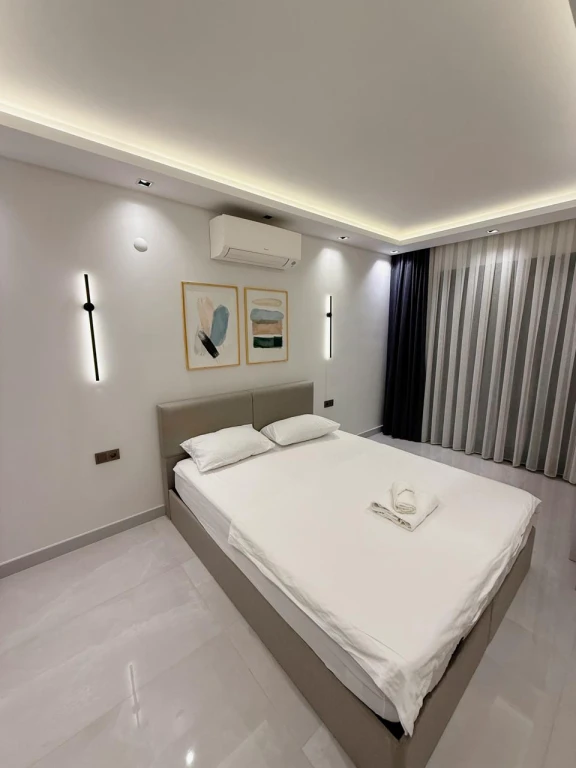 İzmir Çeşme Residere de Aileler için Uygun Tuz Havuzlu Kiralık Villa