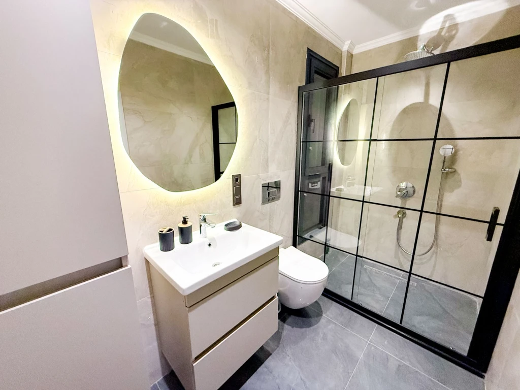 İzmir Çeşme Reisdere de Aileler İçin Uygun Tuz Havuzlu Kiralık Villa 2