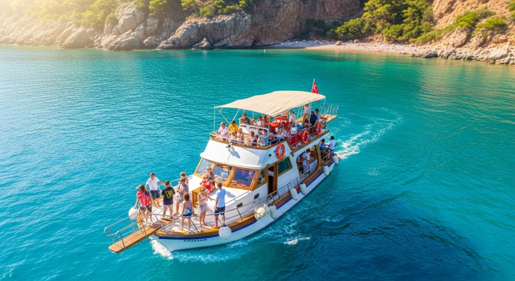 Adrasan Tekne Turu | Antalya & Kemer Çıkışlı Transferli, Öğle Yemekli
