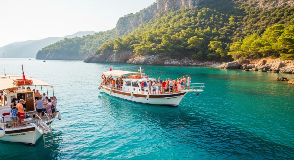 Adrasan Tekne Turu | Antalya & Kemer Çıkışlı Transferli, Öğle Yemekli