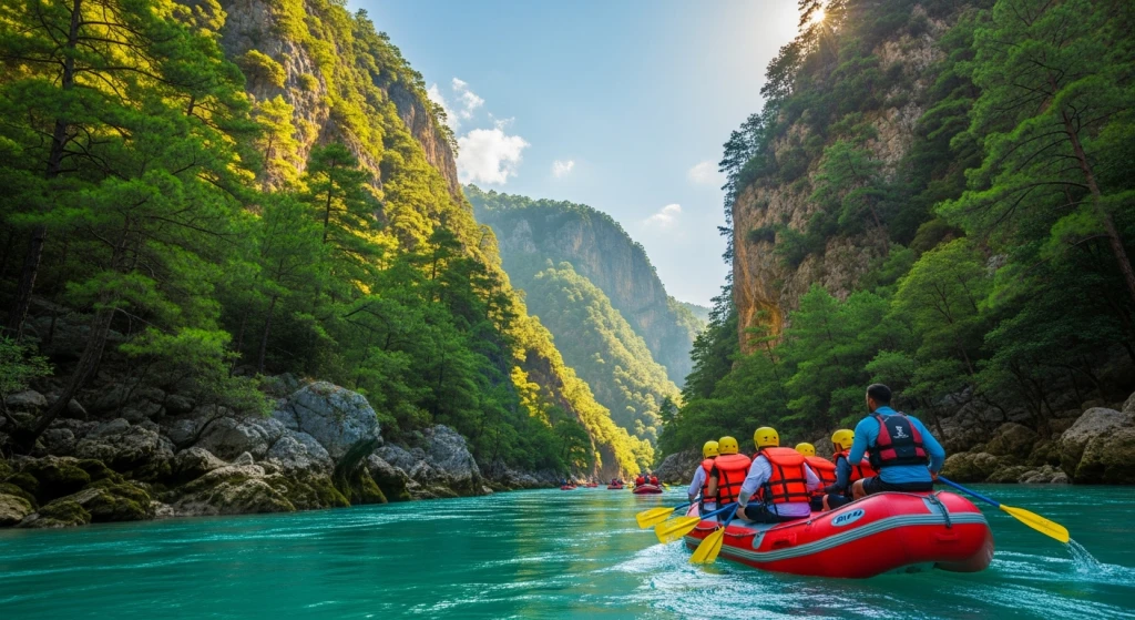 Antalya Çıkışlı Köprülü Kanyon Rafting Turu | Transferli, Öğle Yemekli