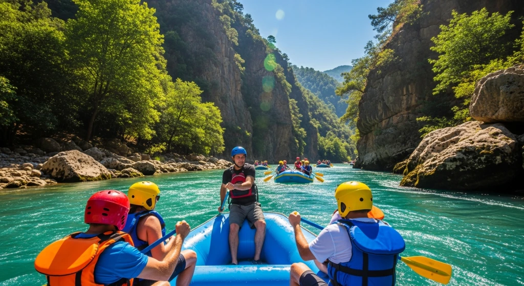 Antalya Çıkışlı Köprülü Kanyon Rafting Turu | Transferli, Öğle Yemekli