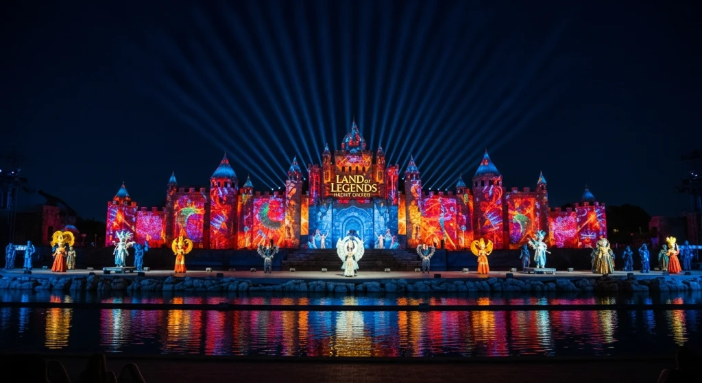 The Land of Legends Night Show | Antalya Çıkışlı Transferli Gece Gösterisi