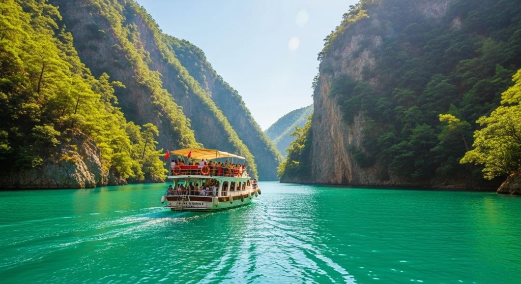 Antalya Çıkışlı Green Canyon Tekne Turu | Transferli, Öğle Yemekli