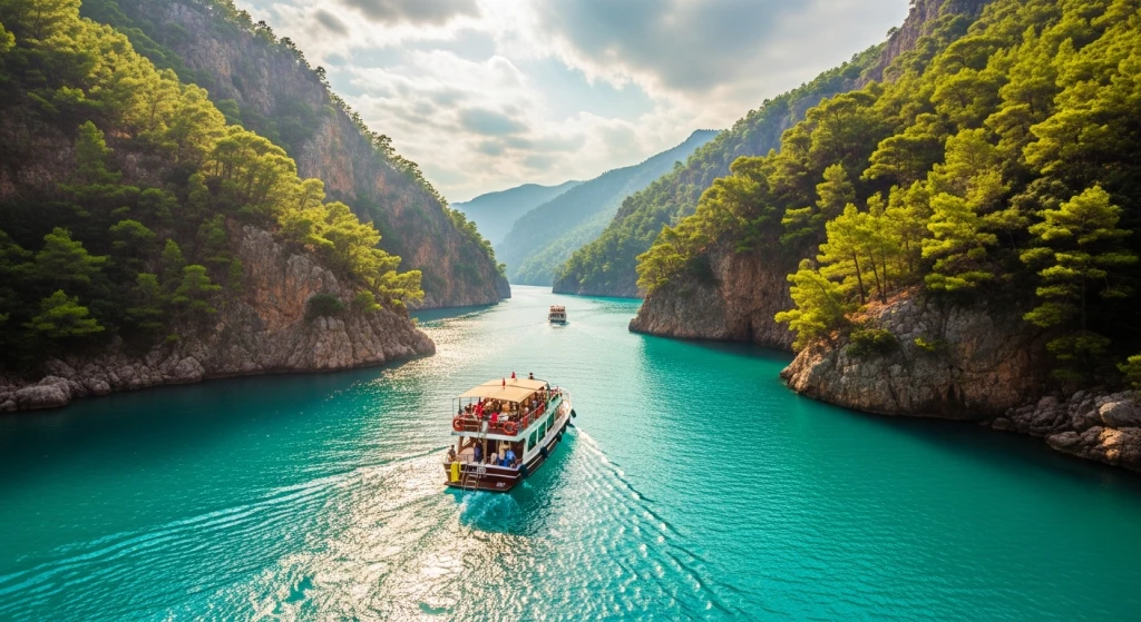 Antalya Çıkışlı Green Canyon Tekne Turu | Transferli, Öğle Yemekli