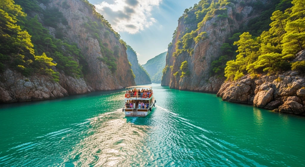 Antalya Çıkışlı Green Canyon Tekne Turu | Transferli, Öğle Yemekli