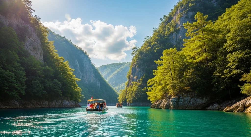 Antalya Çıkışlı Green Canyon Tekne Turu | Transferli, Öğle Yemekli