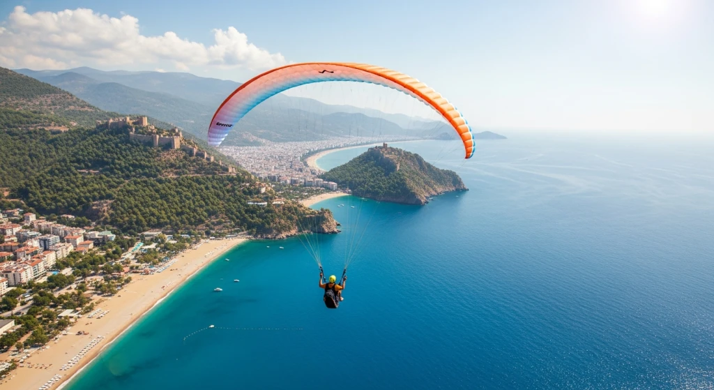 Antalya Çıkışlı Alanya Paragliding | Yamaç Paraşütü Deneyimi
