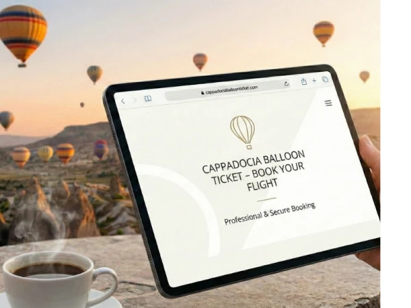 🏆 A PLATAFORMA DE INGRESSOS PARA BALÃO DE AR QUENTE #1 DA CAPPADOCA