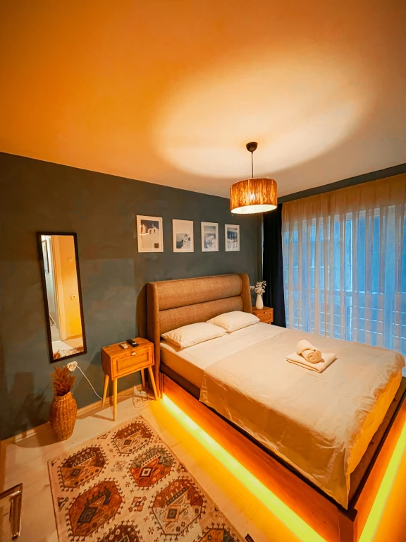 İzmir Alsancak'ta, Aileler İçin Uygun, 2 Yatak Odalı, Günlük Kiralık Daire