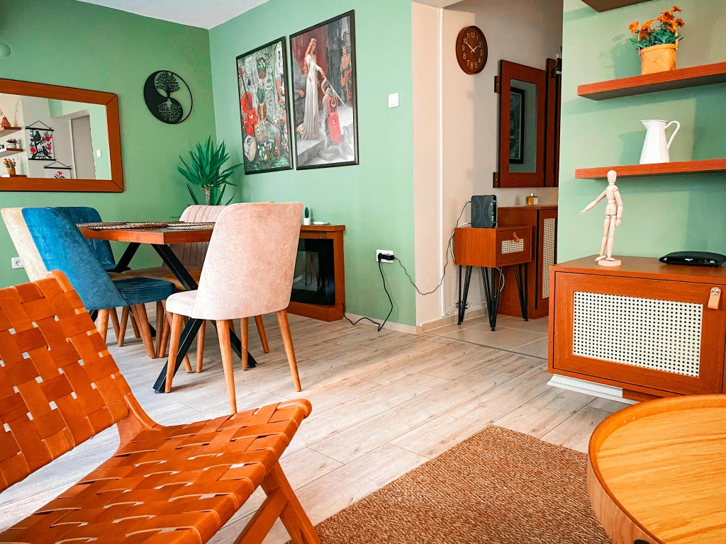 İzmir Alsancak'ta, Aileler İçin Uygun, 2 Yatak Odalı, Günlük Kiralık Daire