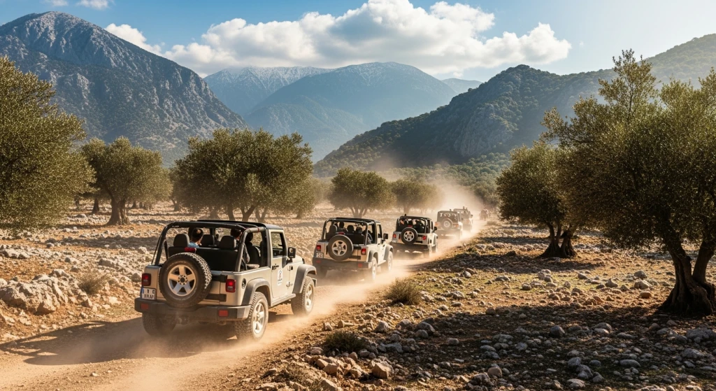 Antalya Çıkışlı Jeep Safari Turu | Dağ Köyleri & Doğa Macerası