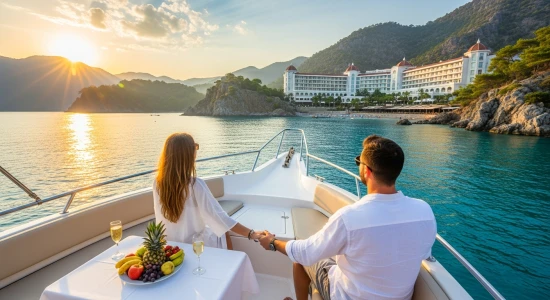 Likya Otel Fethiye Balayı Paketi 4 Gece 5 Gün Turlu