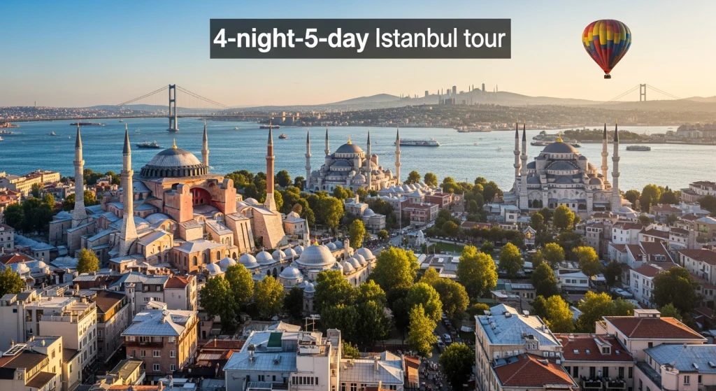 4 Day 5 Night Istanbul Journey Package
