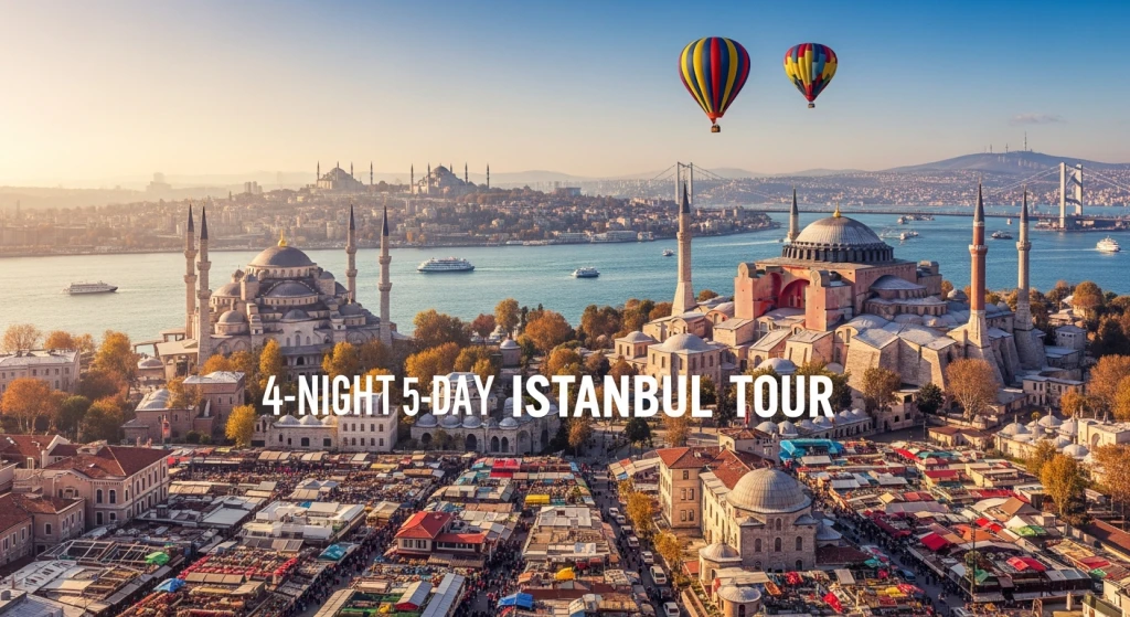 4 Day 5 Night Istanbul Journey Package