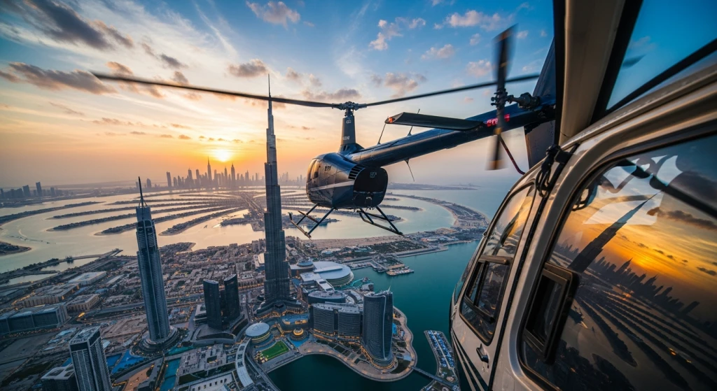 Dubai Helicopter Tour 12 Minutes