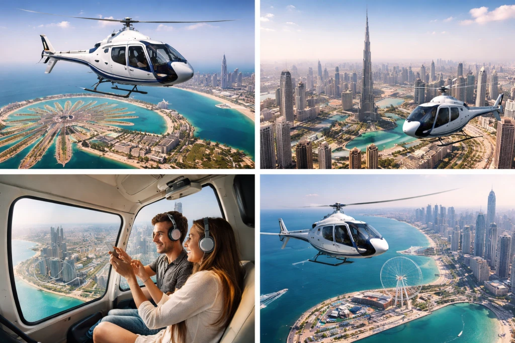 Dubai Falcon Helitours 30 Dakika Dubai Helikopter Turu | En İyi Rota