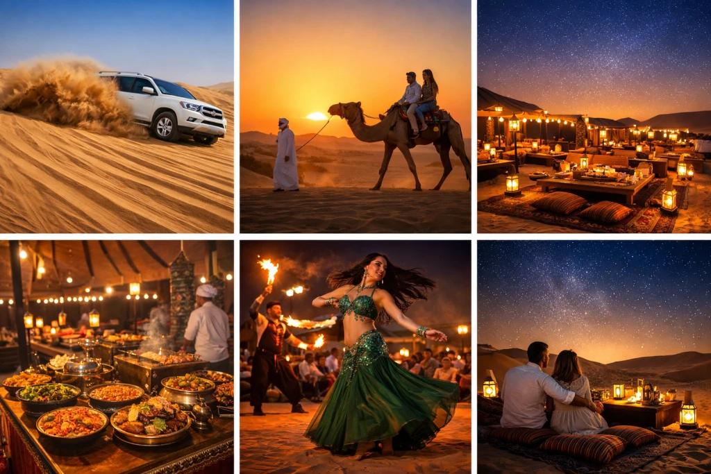 Desert Safari Tour – Premium Camp | Luxury Desert Safari Experience in Dubai