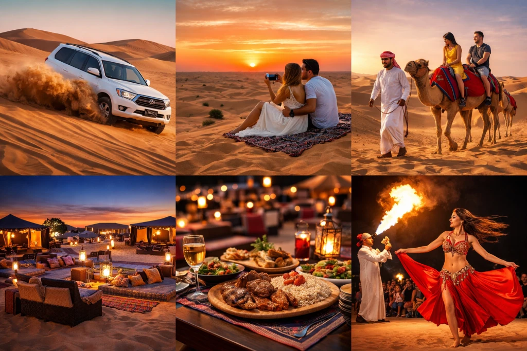 Desert Safari Tour – Premium Camp | Luxury Desert Safari Experience in Dubai