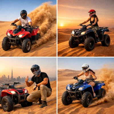 Dubai ATV Turu (iki Kişilik) | Çöl Macerası & Rezervasyon