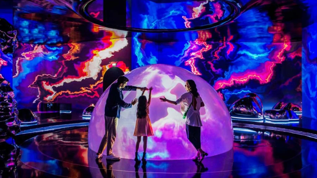 AYA Universe Dubai | Dubai’de Dijital Sanat ve Işık Deneyimi