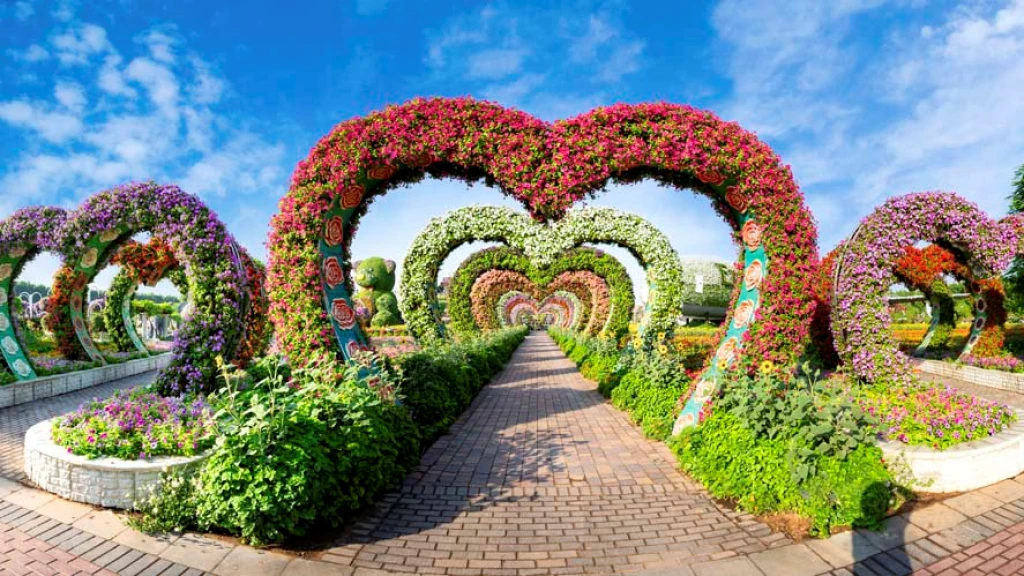Dubai Miracle Garden | Dünyanın En Büyük Çiçek Bahçesi