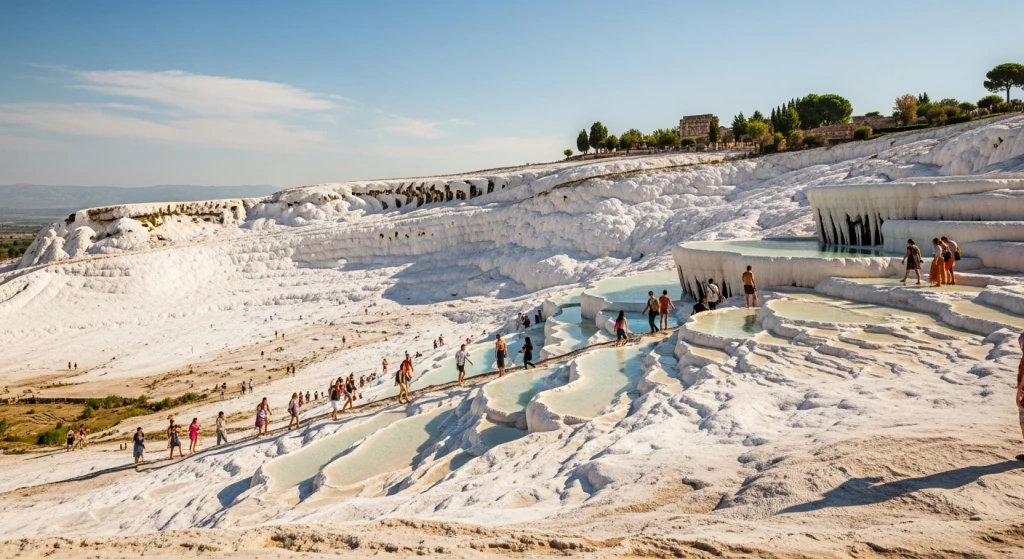 Günübirlik Pamukkale Turu ve Travertenler Gezisi