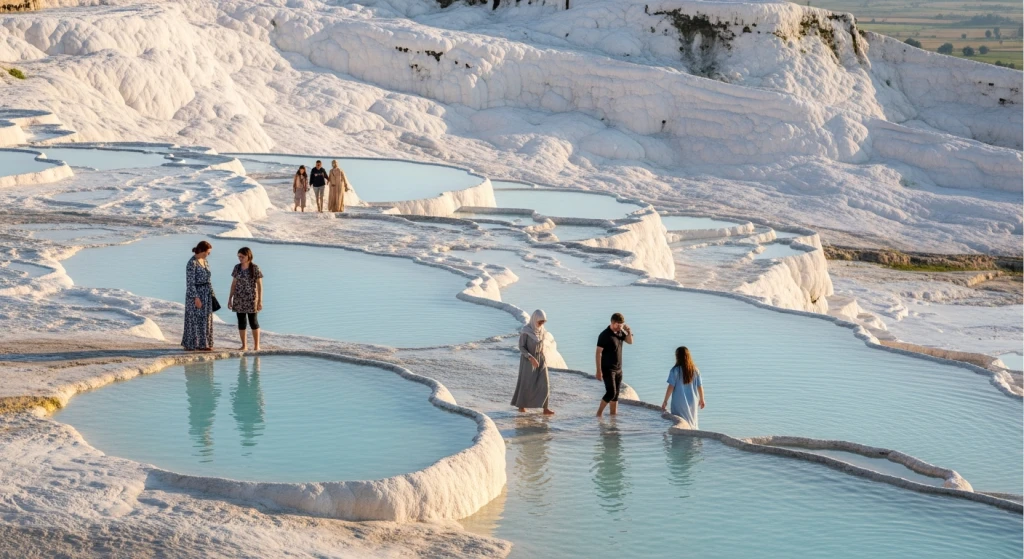 Günübirlik Pamukkale Turu ve Travertenler Gezisi