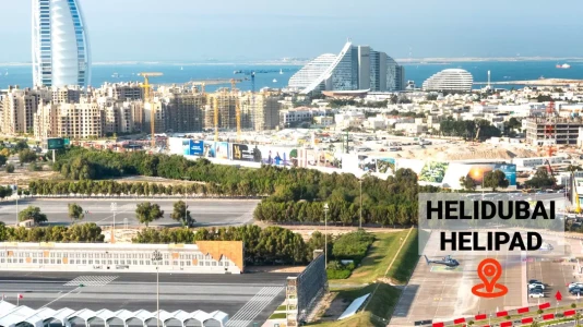 12-minutni ikonični obilazak deljenjem helikoptera (HeliDubai)