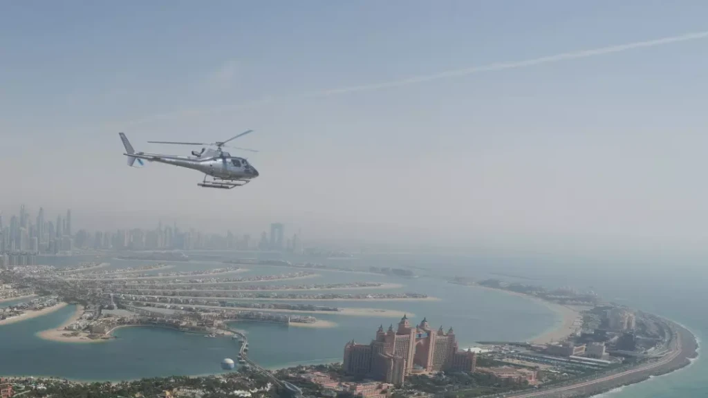 17 Dakika Palm Tour Paylaşımlı Helikopter Uçuşu (HeliDubai)