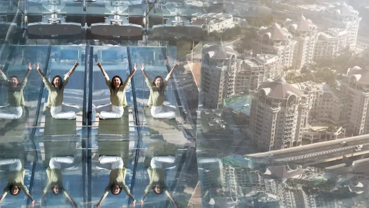 Sky Views Dubai | Cam Kaydırak & Burj Khalifa Manzaralı Gözlem Terası
