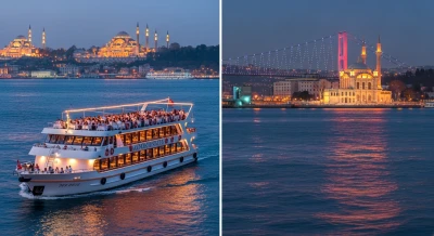 Bosphorus Dinner Cruise with Night City Views