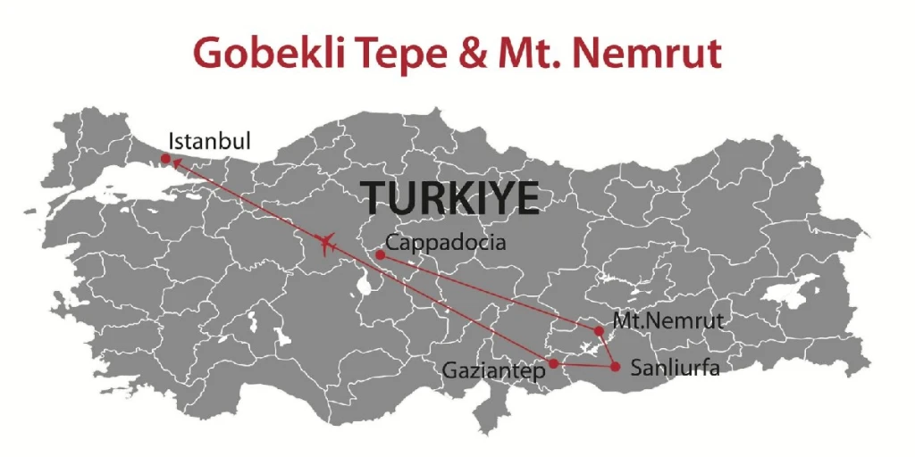 ゴベクリテペとネムルト山ツアー - 5日間の東南トルコ体験