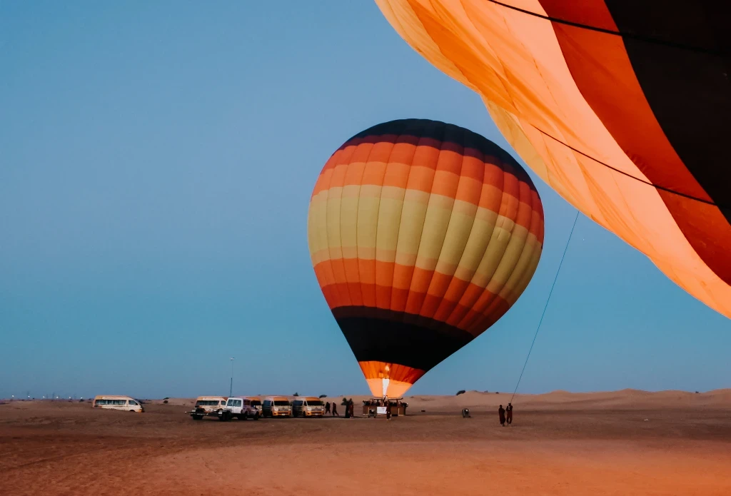 Dubai Sıcak Hava Balonu Turu