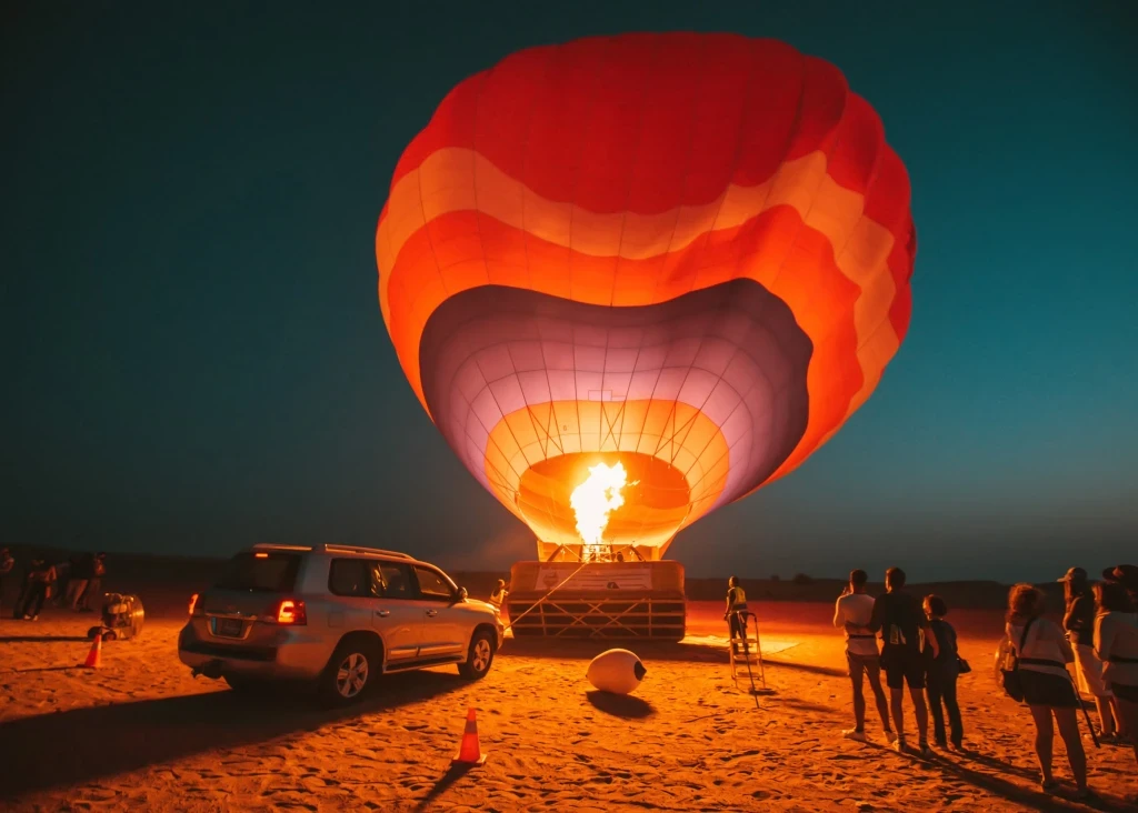 Dubai Sıcak Hava Balonu Turu