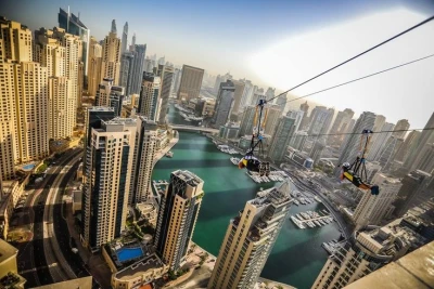 XLine Dubai – The World's Longest City Zipline