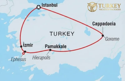 Tour Caravana Cristiano en Turquía de 10 Días: Viaje Bíblico