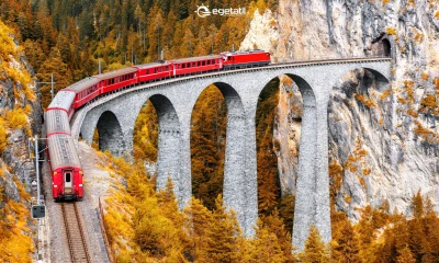 جولة حكاية أوروبية عبر قطار برنينّا إكسبريس من إزمير